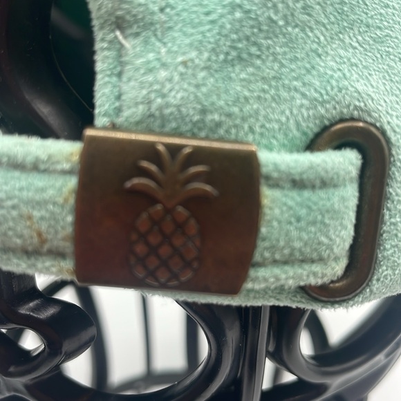 PINEAPPLE SUEDE DAD HAT, MINT - Picture 6 of 6